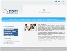 Tablet Screenshot of nascentt.com